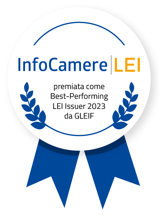 Premio GLEIF 2023 a InfoCamere LEI