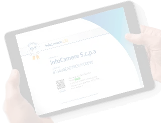 Attestato LEI con QR Code